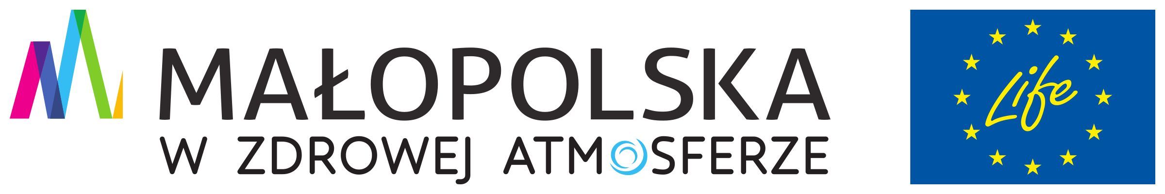 logo: małopolska, life